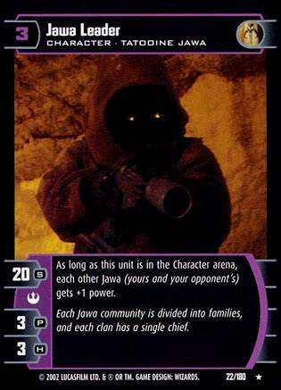 Star Wars TCG Jawa Leader (ANH  #22) - A New Hope (TCG)