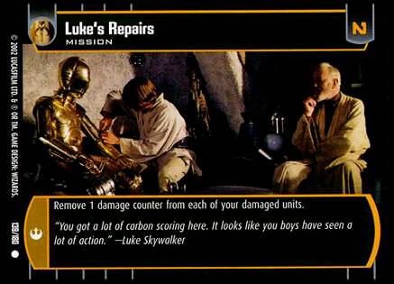 Star Wars TCG Lukes Repairs (ANH  #139) - A New Hope (TCG)