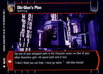 Obi Wans Plan (ANH  #145)