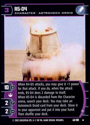 Star Wars TCG R5 D4 A (ANH  #40) - A New Hope (TCG)
