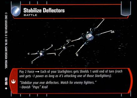Stabilize Deflectors (ANH  #108)
