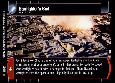 Star Wars TCG Starfighters End (ANH  #45) - A New Hope (TCG)