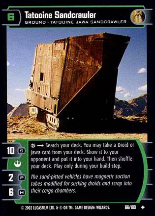 Star Wars TCG Tatooine Sandcrawler (ANH  #66) - A New Hope (TCG)