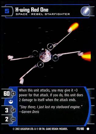 X wing Red One (ANH  #172)