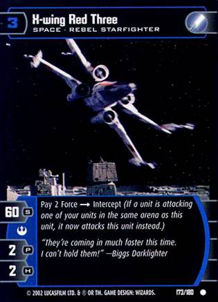 X wing Red Three (ANH  #173)