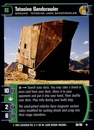 Tatooine Sandcrawler (ANH  #66) FOIL