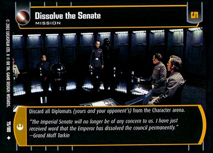 Dissolve the Senate (ANH  #75) FOIL