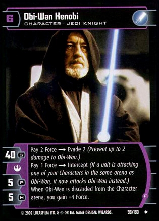 Obi Wan Kenobi F (ANH  #96) FOIL