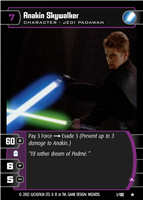 Star Wars TCG Anakin Skywalker (A) (AOTC #1)