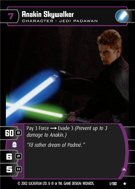 Star Wars TCG Anakin Skywalker (A) (AOTC #1)