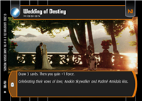 Star Wars TCG Wedding of Destiny (AOTC #118)