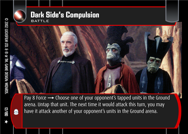 Dark Side's Compulsion (AOTC #12)