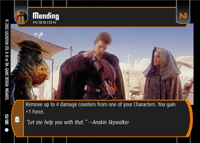 Star Wars TCG Mending (AOTC #151)