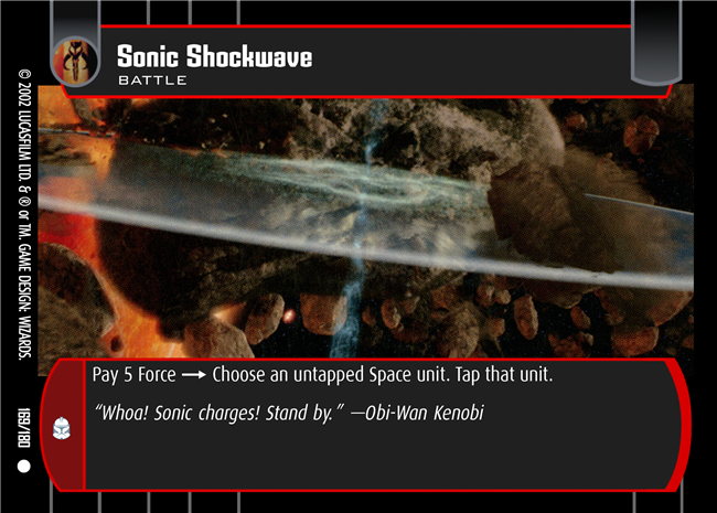 Sonic Shockwave (AOTC #169)