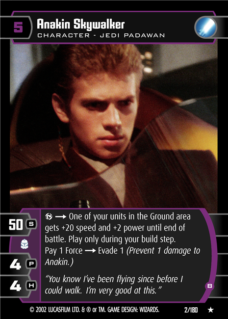 Star Wars TCG Anakin Skywalker (B) (AOTC #2)