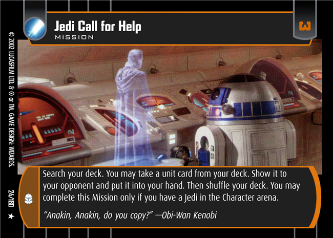 Jedi Call for Help (AOTC #24)