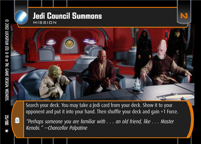 Jedi Council Summons (AOTC #25)