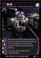 Star Wars TCG R2-D2 (A) (AOTC #41)