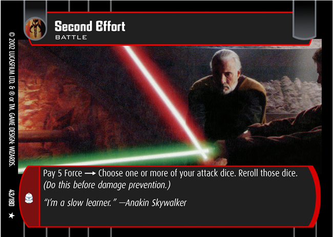 Star Wars TCG Second Effort (AOTC #43)
