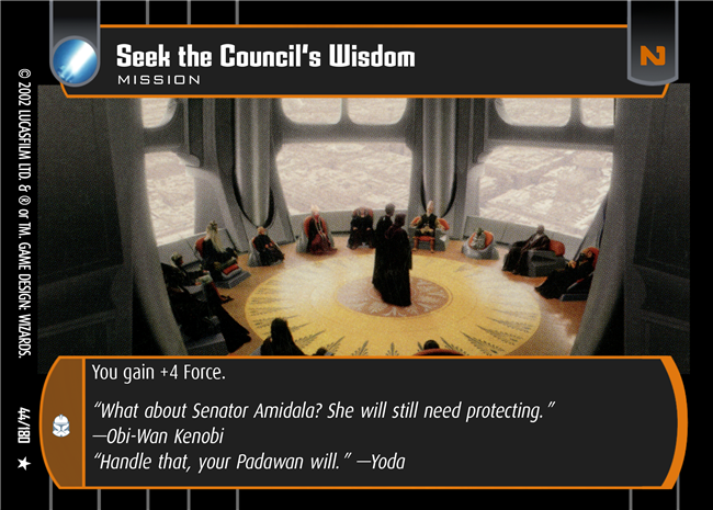 Seek the Council's Wisdom (AOTC #44)