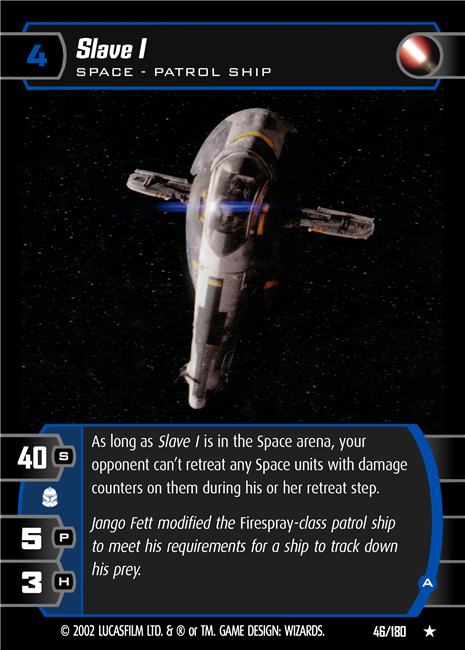 Star Wars TCG Slave IÃ‚Â (A) (AOTC #46)