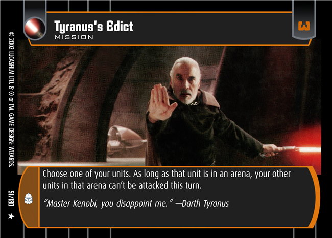 Tyranus's Edict (AOTC #51)