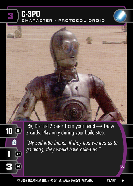 Star Wars TCG C-3PO (A) (AOTC #67)