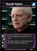 Star Wars TCG Chancellor Palpatine (A) (AOTC #69)