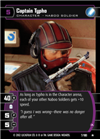 Star Wars TCG Captain Typho (A) (AOTC #7)