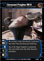 Star Wars TCG Coruscant Fighter AA-9 (A) (AOTC #77)