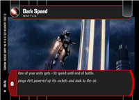 Star Wars TCG Dark Speed (AOTC #78)