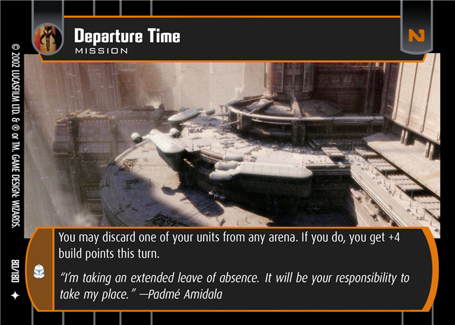 Departure Time (AOTC #80)