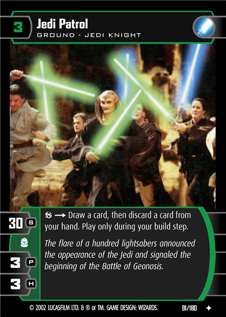 Star Wars TCG Jedi Patrol (AOTC #91)