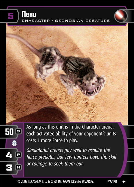 Star Wars TCG Nexu (AOTC #97)