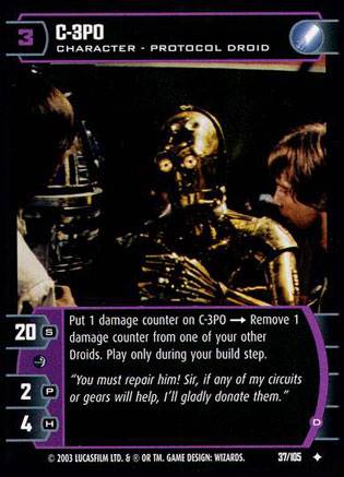 C 3PO D (BOY #37)