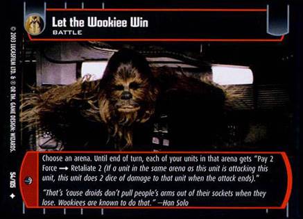 Let the Wookiee Win (BOY #54)