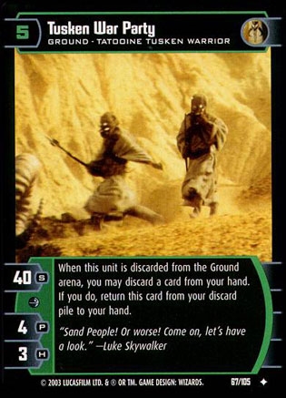 Tusken War Party (BOY #67) FOIL