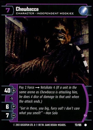 Chewbacca D (BOY #73) FOIL