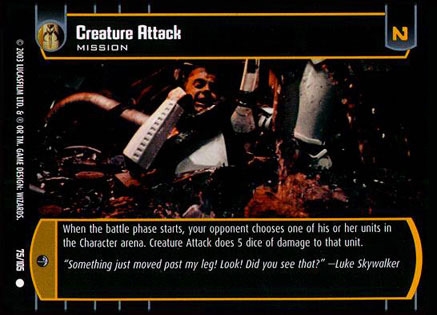 Creature Attack (BOY #75) FOIL