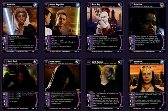 Jedi Guardians Complete Set (No Foils)