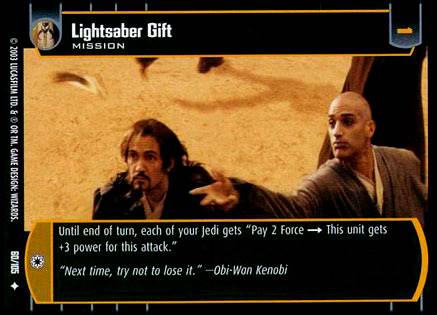 Lightsaber Gift (JG #60)