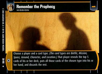 Remember the Prophecy (JG #29)