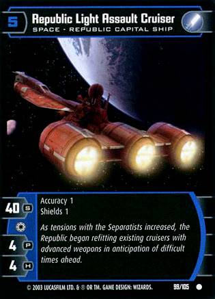Republic Light Assault Cruiser (JG #99)