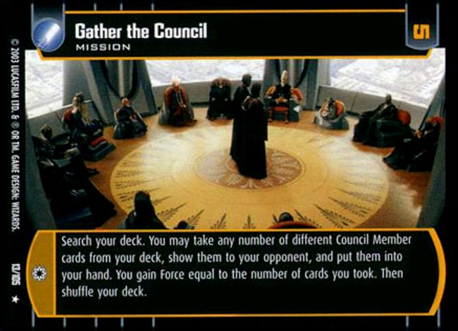 Gather the Council (JG #13) FOIL