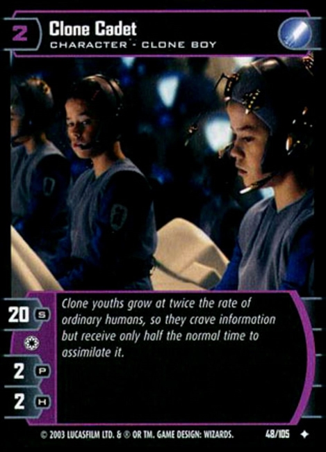 Clone Cadet (JG #48) FOIL