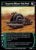 Corporate Alliance Tank Droid (JG #50) FOIL