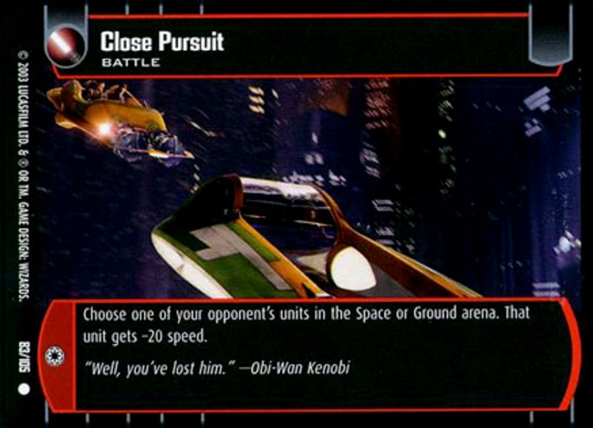 Close Pursuit (JG #83) FOIL