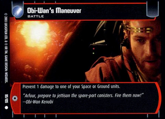Obi Wans Maneuver (JG #95) FOIL