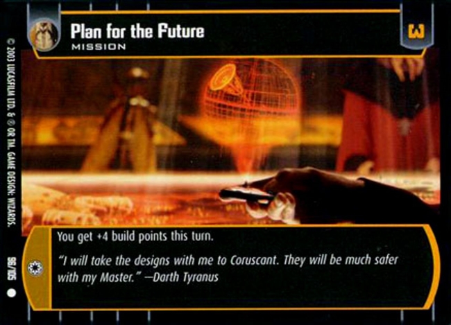 Plan for the Future (JG #96) FOIL