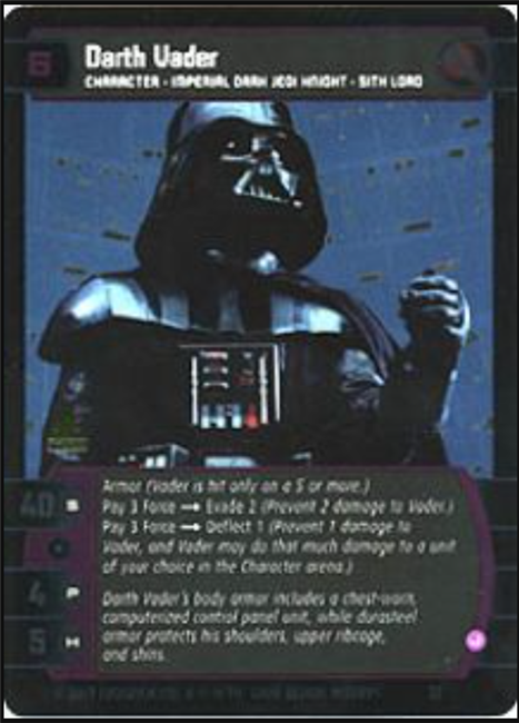 Star Wars TCG Darth Vader (Promo #32) - Promo's and Other SWTCG Product
